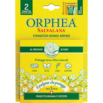ANTITARME SALVALANA GRANDI ARMADI ORPHEA - FIORI CF=PZ 2- 6 confezioni