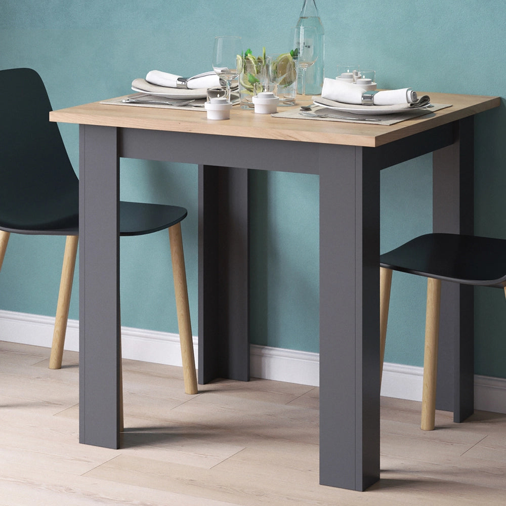 Vicco Tavolo da pranzo Quercia dorata 80 x 80 cm