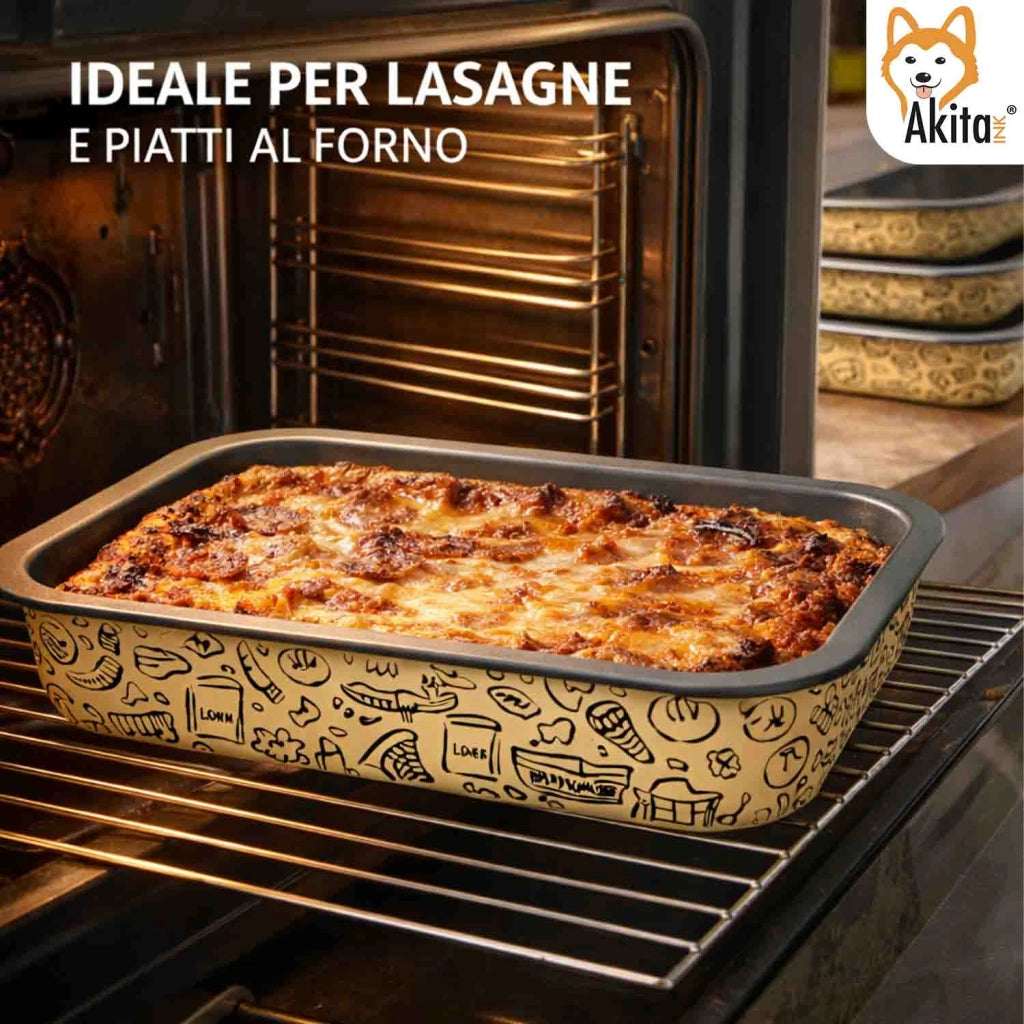 Akitaink Set Teglie Pastella 20 25 30 35 cm