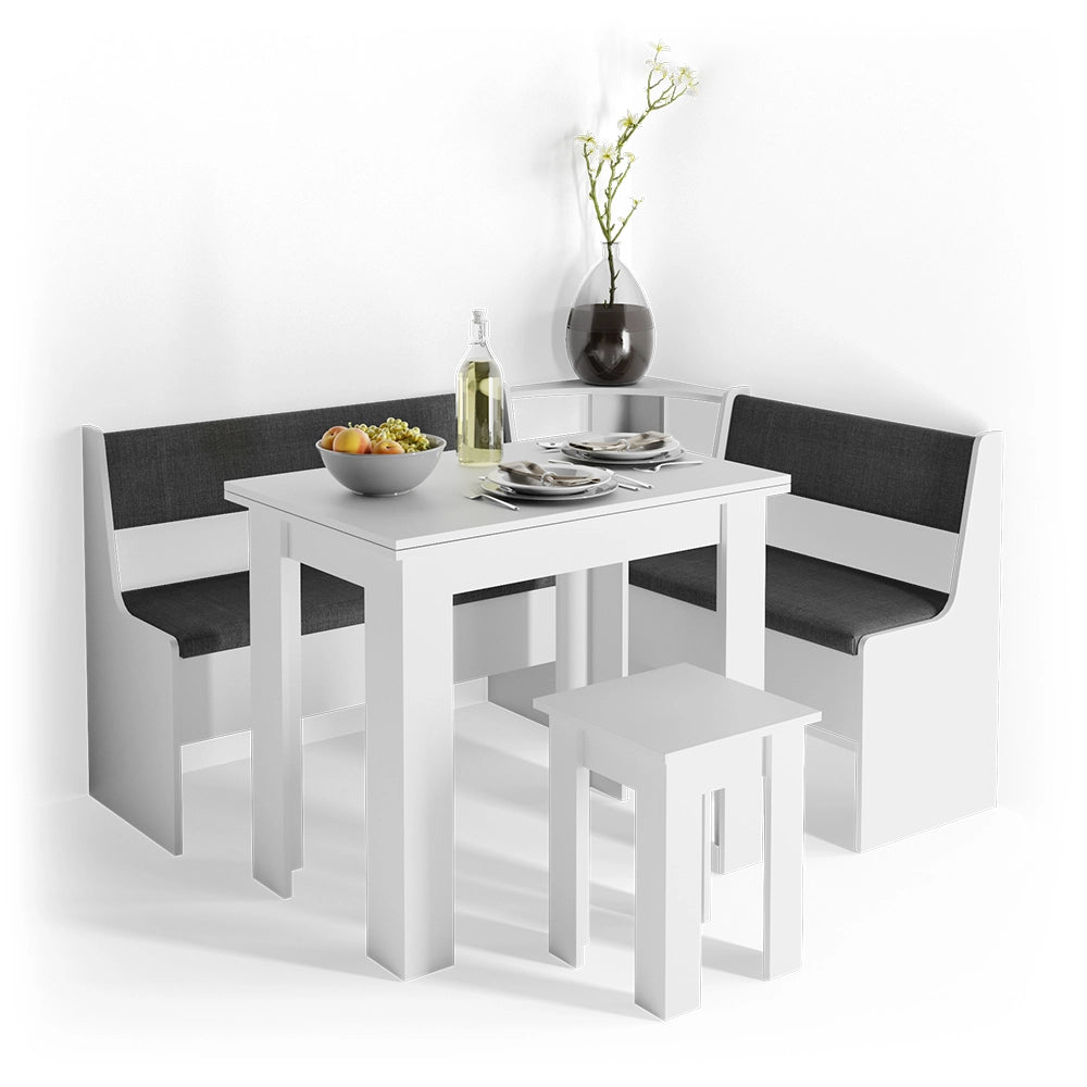 Vicco Panca ad angolo Bianco 41.5 x 76.6 cm