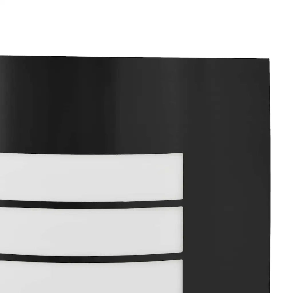 Lampada da Parete Esterna Nero 23.5 x 9 x 26 cm CFW6156199