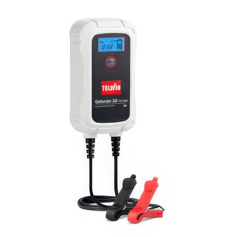 Caricabatteria Telwin Defender 20 Boost 12/24V con Pulse Tronic per Moto Auto e Barca