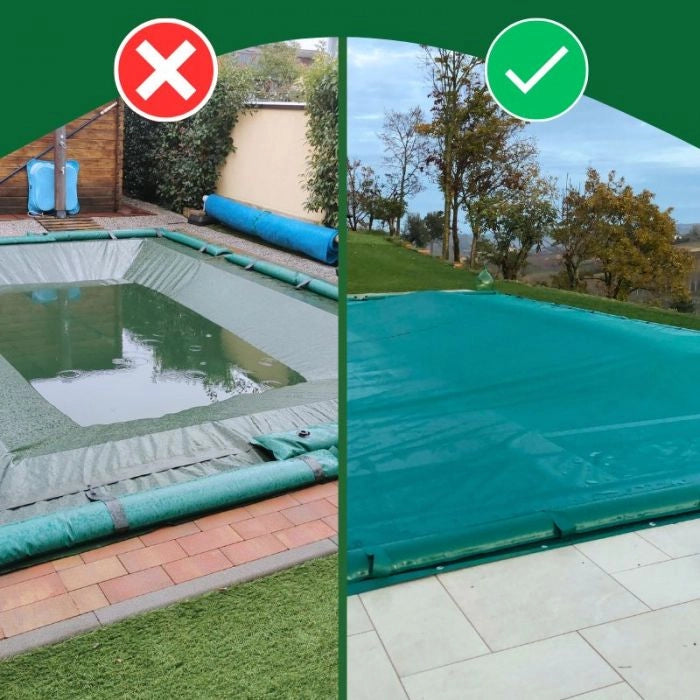 Salsicciotto Ad Aria Polartex® Airtube 0,6 Mm Per Coperture Invernali - Piatto 1 Mt Lunghezza: 13.00 m