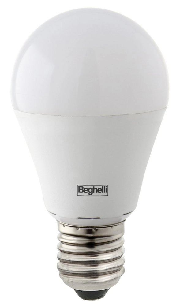 10pz beghelli lampadina a led forma goccia e27 w 13 fredda 6500k cod:ferx.94768