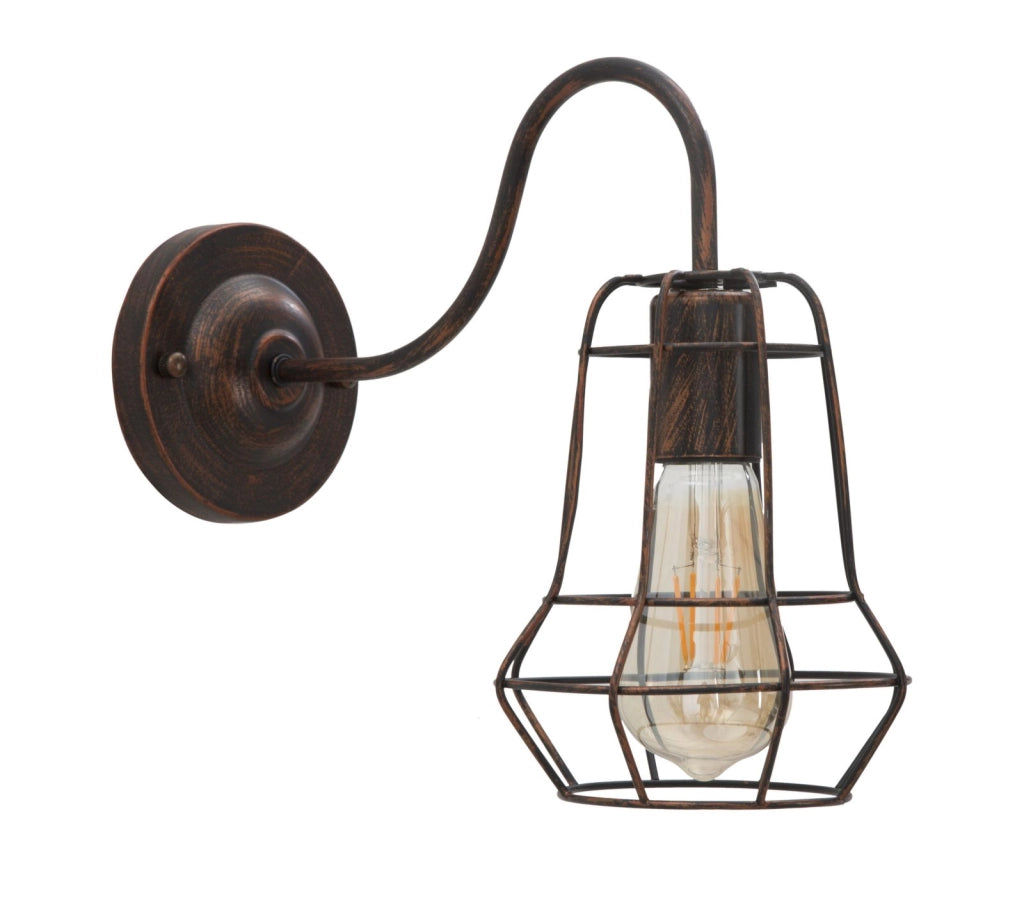 LAMPADA DA MURO INDUSTRY -B- CM 33X15X27,5
