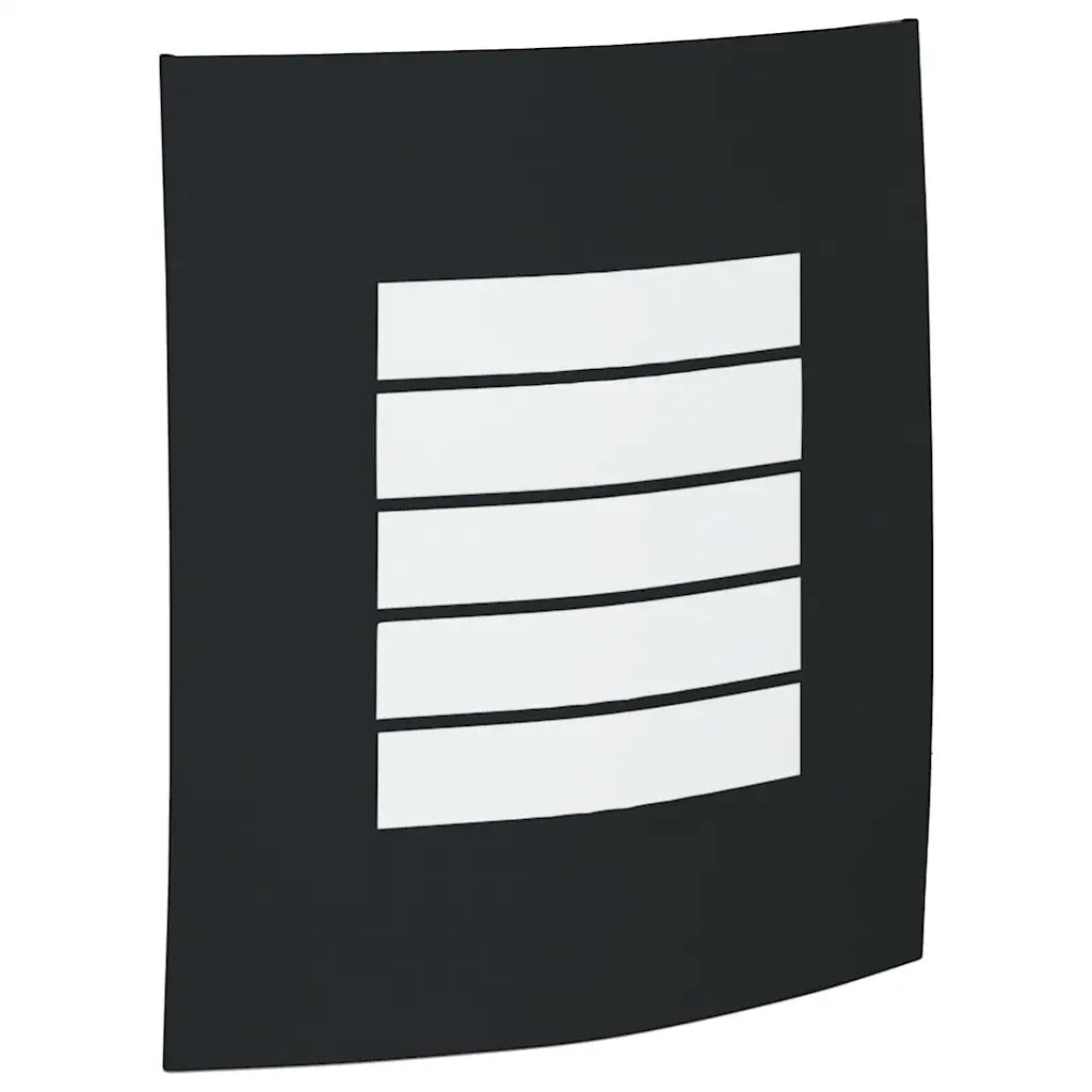 Lampada da Parete Esterna Nero 23.5 x 9 x 26 cm CFW6156199