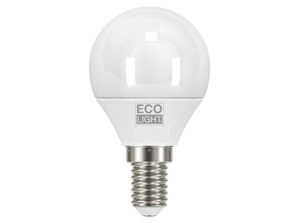 10pz lampada a led mini globo e14 luce fredda 6 w cod:ferx.vit44140
