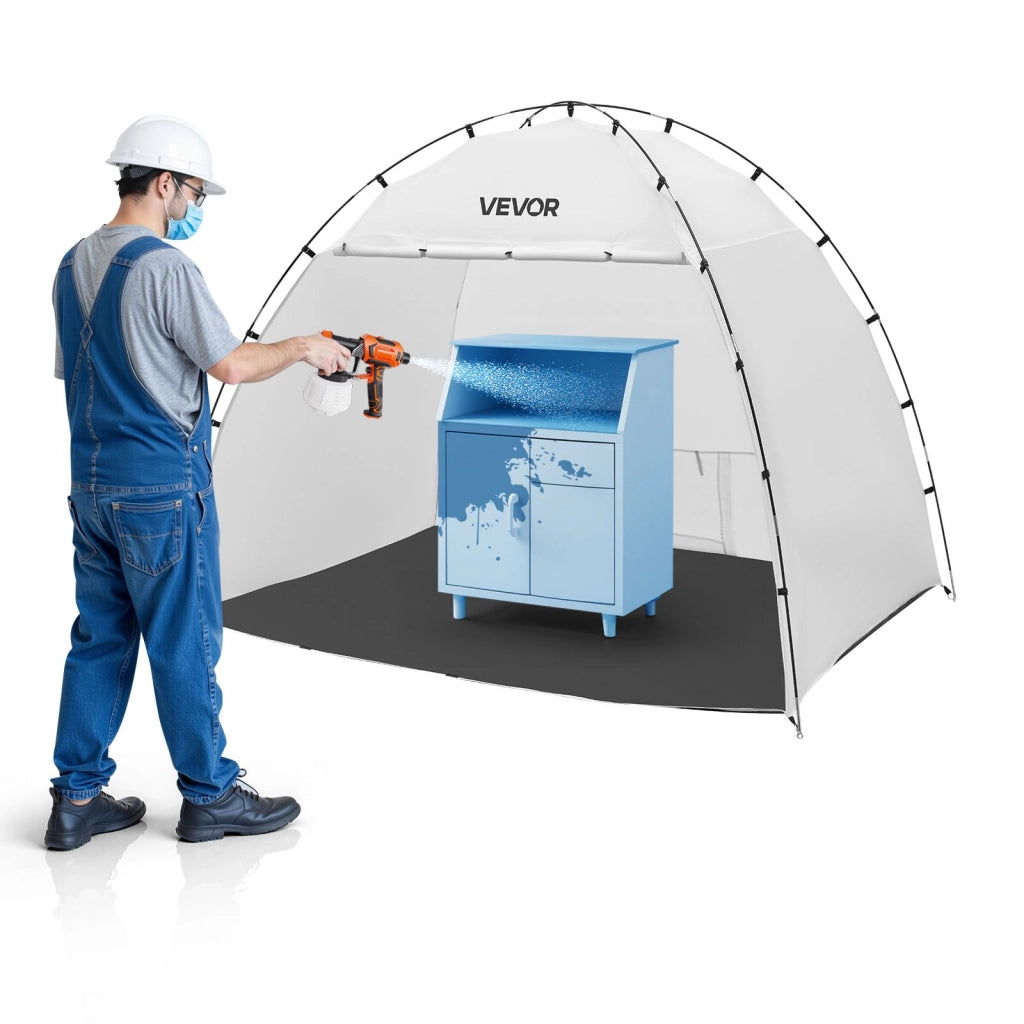Tenda Cabina di Verniciatura a Spruzzo Portatile TTF25004 233x172x190 cm Tessuto Oxford Impermeabile Pieghevole per Fai da Te