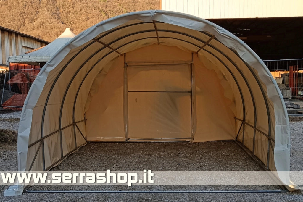 Serra Easy BOX 3x8m con copertura PVC 220MC