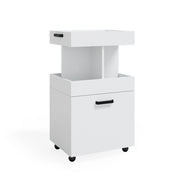 Vicco Carrello cucina Bianco 50 x 88.6 cm