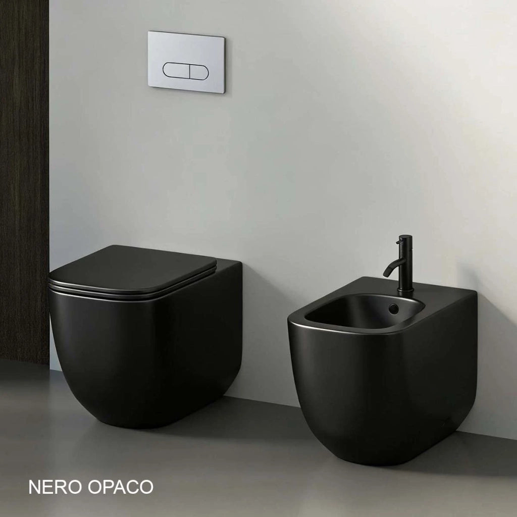 Bidet filo muro Primula LINPH bianco lucido