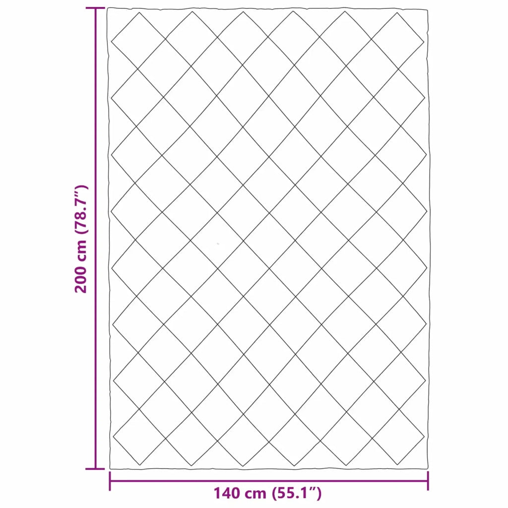 Piumone Completo Annuale Nero 140 x 200 cm Microfibra 42025585