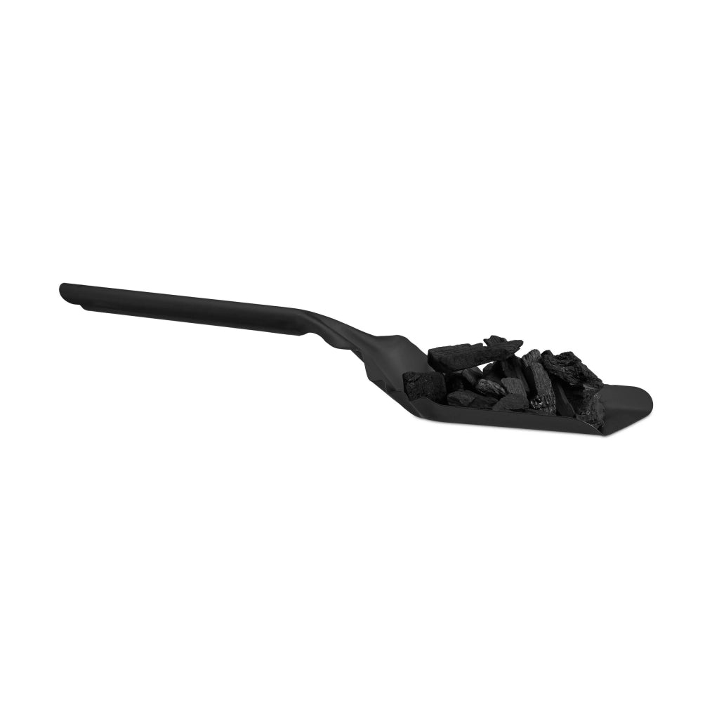 Paletta per cenere da camino in acciaio da 49 cm per forno o stufa nera 13_0001953