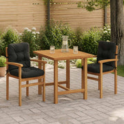 Cuscini per Sedia Alta in 2 Pezzi VIANEN 2 pz 100% Poliestere 953803