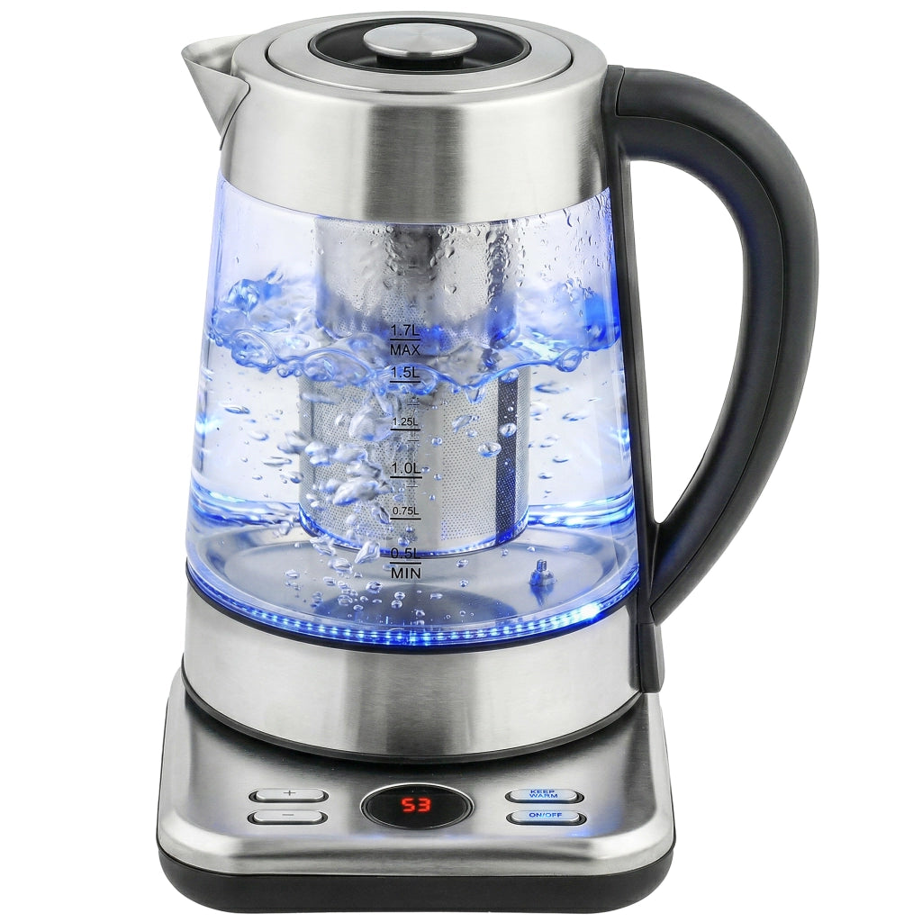 Bollitore Elettrico ¨C Minimal ¨C 1.7L 2200W con Infusore e Termostato