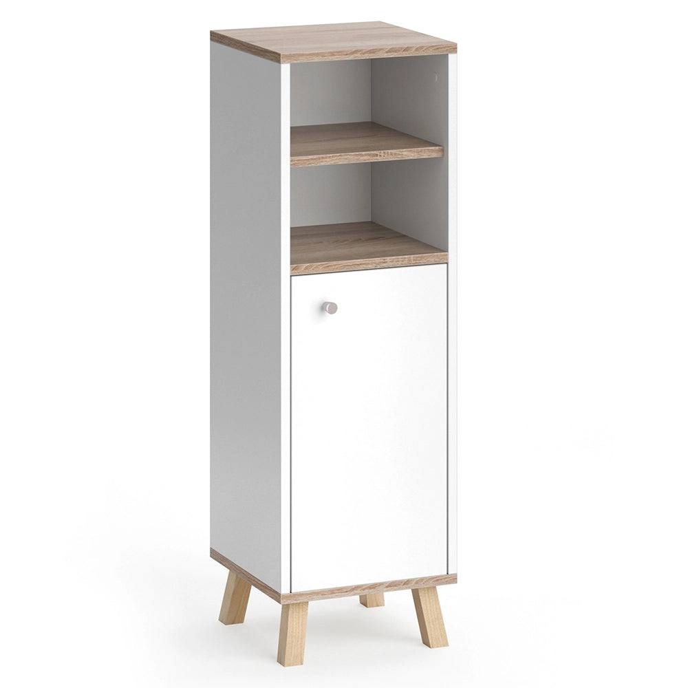 Vicco Mobiletto bagno Bianco 30 x 95 cm