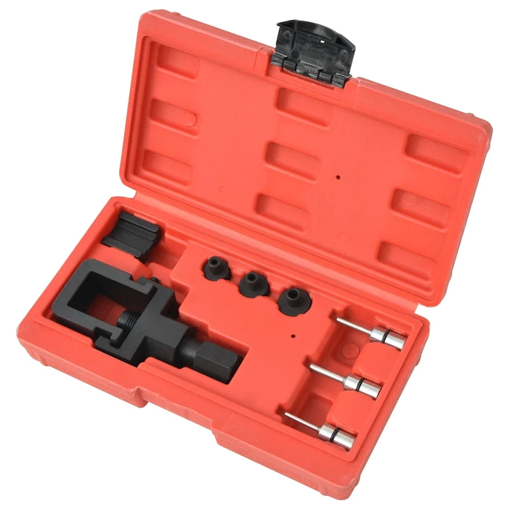 Set 8 pz Attrezzi Rompi Catena e Rivettatura per Motociclette 210369