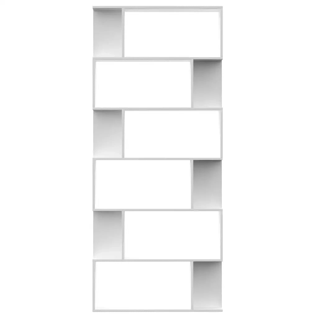 Libreria/Divisorio Bianco 80x24x192 cm in Legno Ingegnerizzato 800090