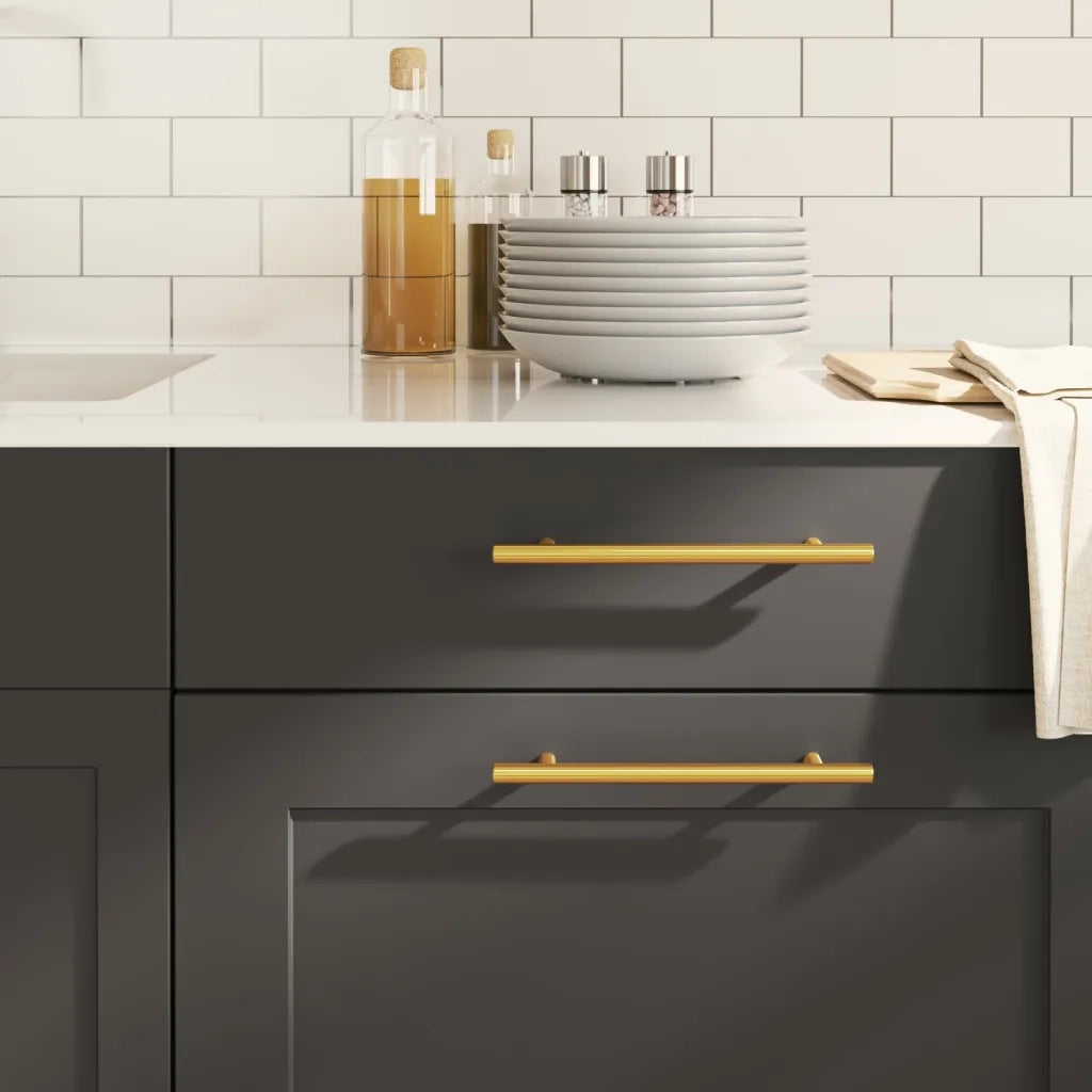 Maniglie per Mobili 20 pz Oro 160 mm in Acciaio Inox 3203598