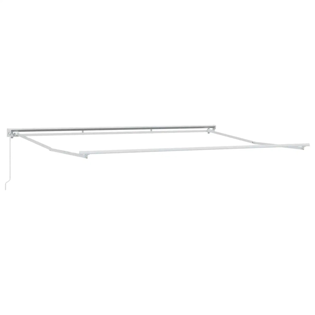 Tenda retrattile manuale Antracite 4 × 3,5 m 3420271