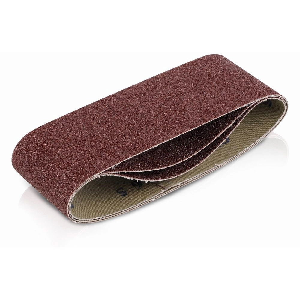 3X SANDING BELT 65X410 G80 75x508 mm
