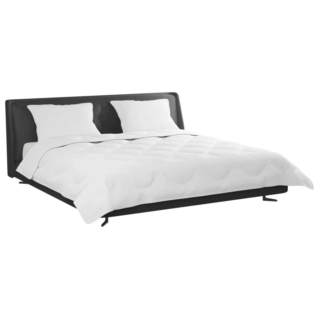 Duvet Estivo con cuscino 3 pcs Bianco Microfibra 3377294