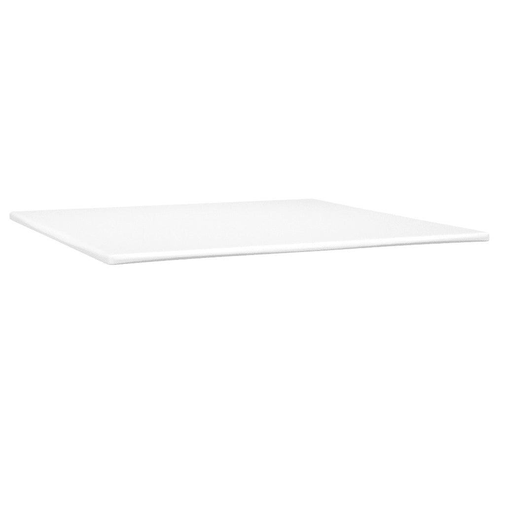 Letto a Molle con Materasso e LED Blu Scuro 200x200 cm 3136207