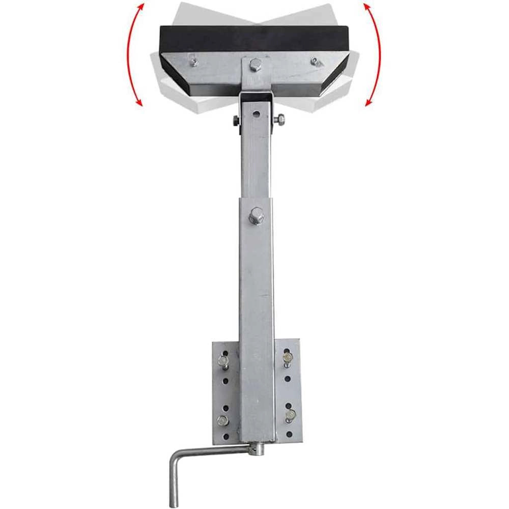 Boat Trailer Supports, Solid Rubber, Set Of 2, 63 - 88 Cm