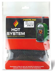 GUARNIZIONE AUTOADESIVA PIATTA PER STUFA MM. 15X2,5 MT. 6.00 pz