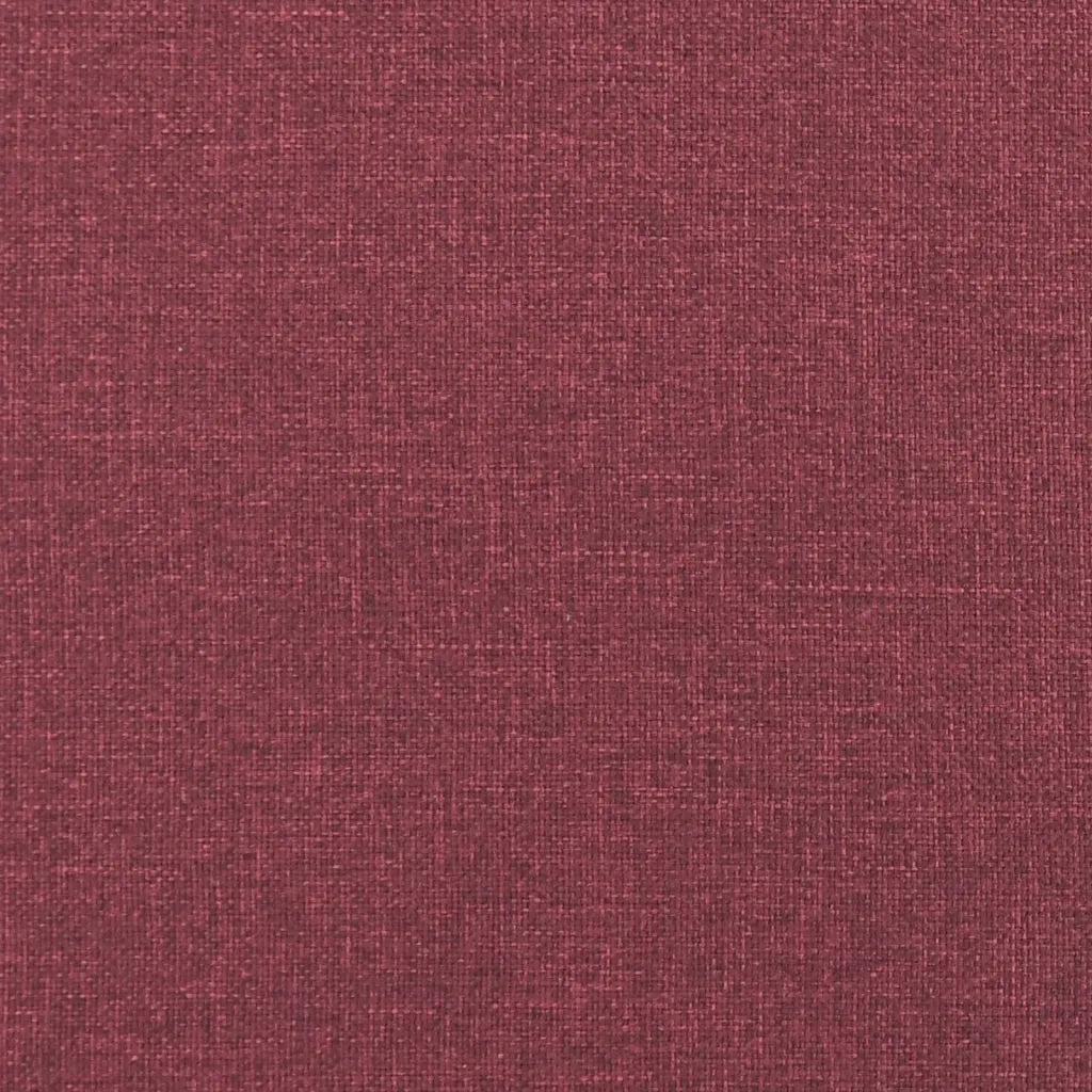 Set di Divani 3 pz con Cuscini Rosso Vino in Tessuto 3201336