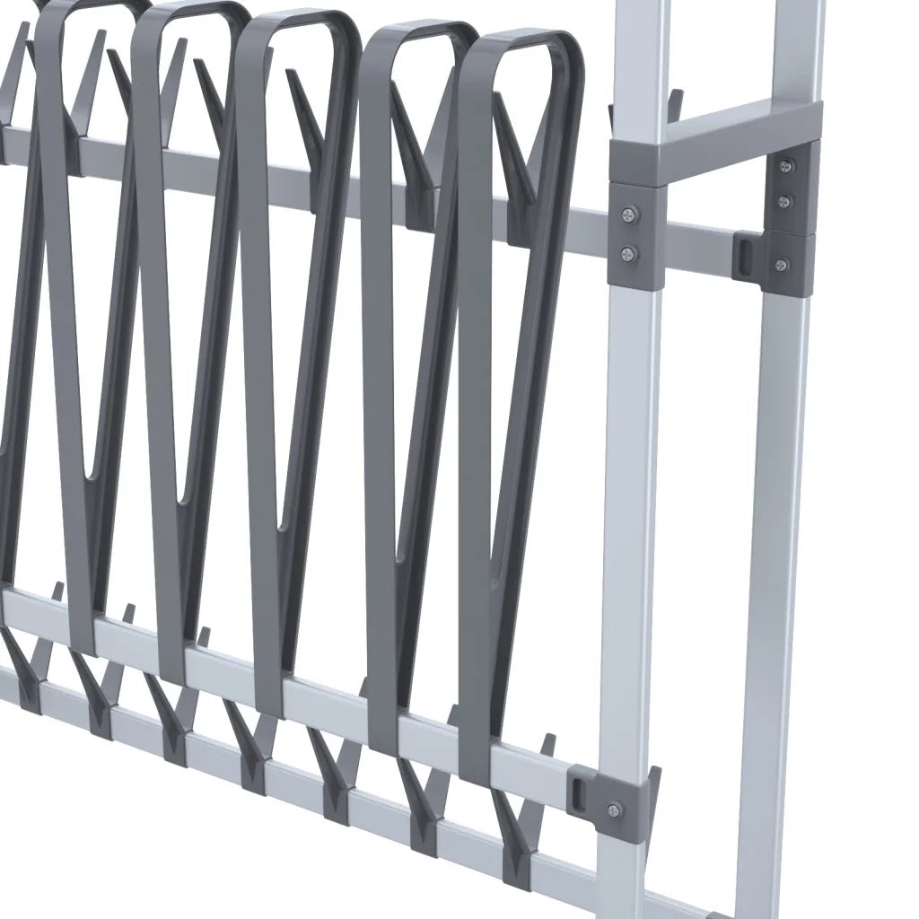 Scarpiera con Ruote-Scaffale per scarpe Argento 89x27x120 cm