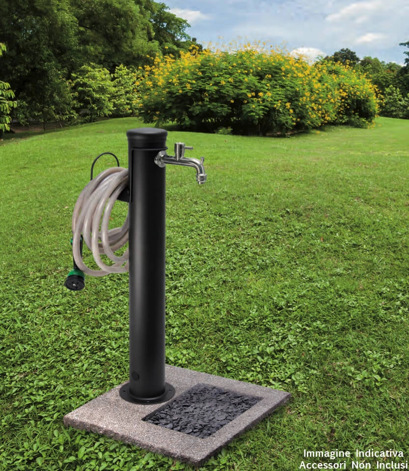 Fontana da Giardino con Rubinetto Belfer 42/AR Tortora