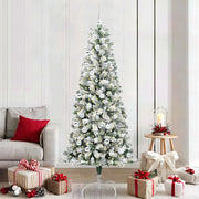 Albero di Natale Artificiale con Rami Pieghevoli 210 cm