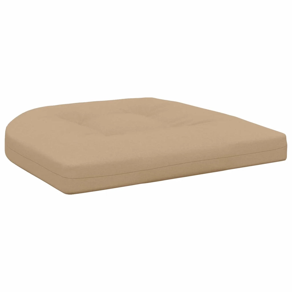 Cuscini per Sedia in 4 Pezzi 4 pz 100% Poliestere Sabbia 945285