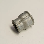 Raccordo ff 1''+1/4x1'' manicotto giunzione ridotta di ghisa zincata malleabile