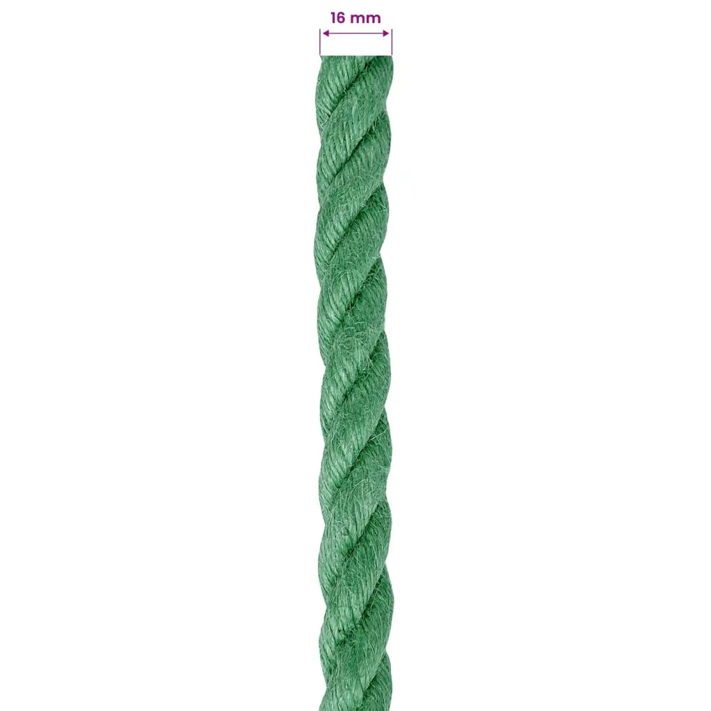 Corda di Juta 16 mm Verde 100% juta Tossa 42011773