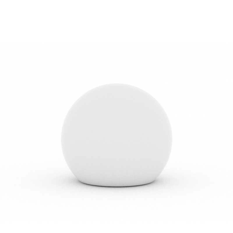 Lampada sfera di design Ø40 in polimero LED multicolor per interno ed esterno - Made in Italy - Monacis
