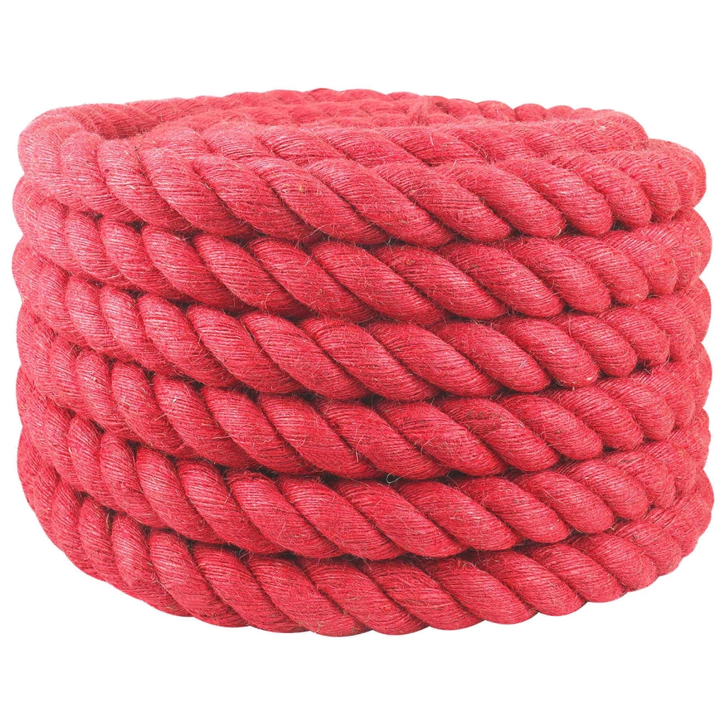 Corda di Juta 40 mm Rosso 100% juta Tossa 42011738