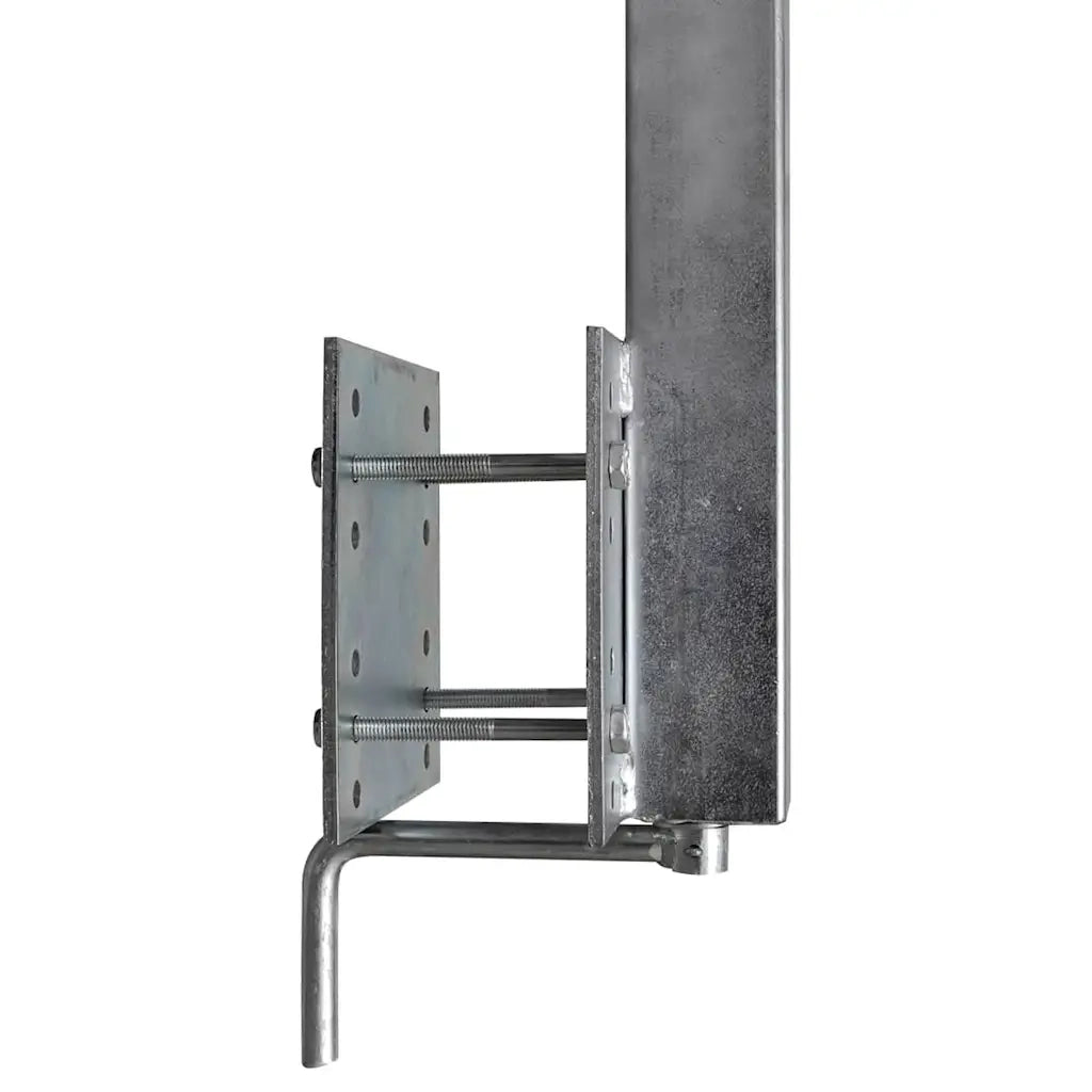Set 2 Supporti Prua a Doppia Ruota per Rimorchio Barca 59-84 cm 141551