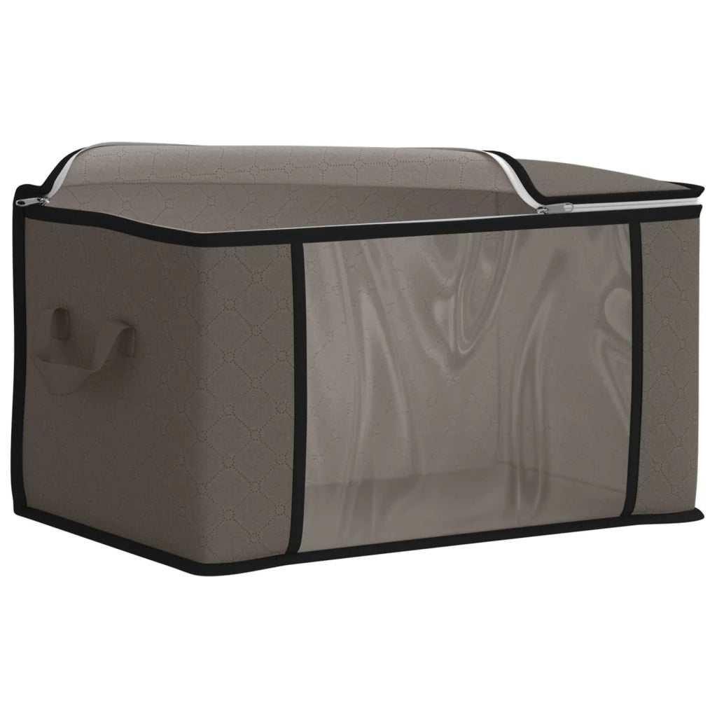 Scatola di stoccaggio con finestra laterale trasparente Grigio CFW5158464