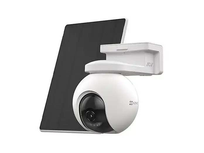 EZVIZ - HB8 Pro 4K - telecamera a batteria motorizzata con pannello solare