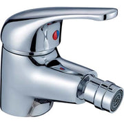 MISCELATORE BIDET SIRIO H23 CROLLA  OTTONE CROMATO + PILETTA 11/4