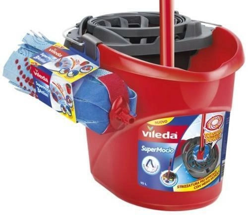 VILEDA MOCIO COMPLETO CON SECCHIO E MANICO INTERO