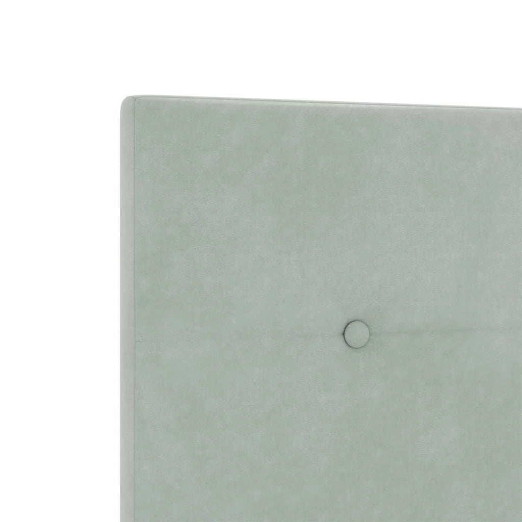 Testiera | Testata Grigio chiaro 100 cm Velluto