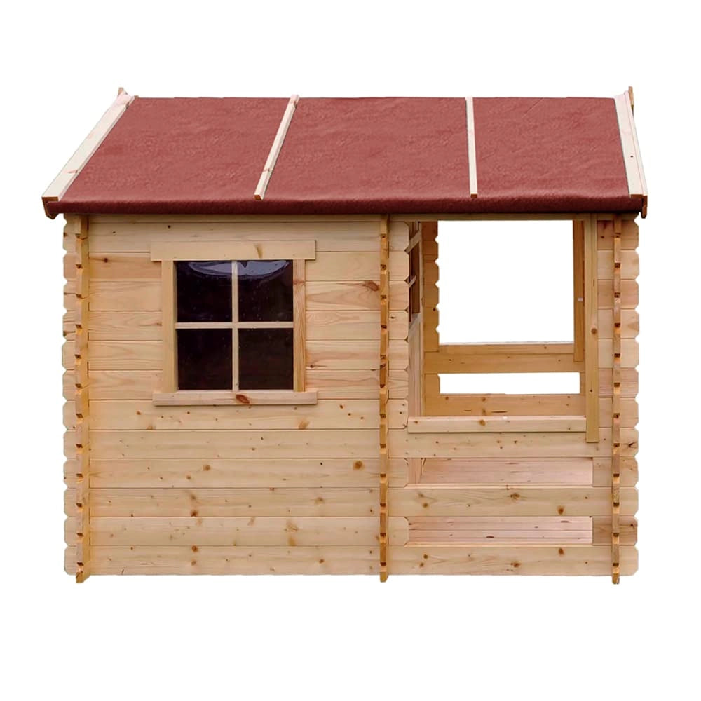 Casetta legno per bambini - L182xL146xA145cm/ 1.1m2 - Timbela M501A