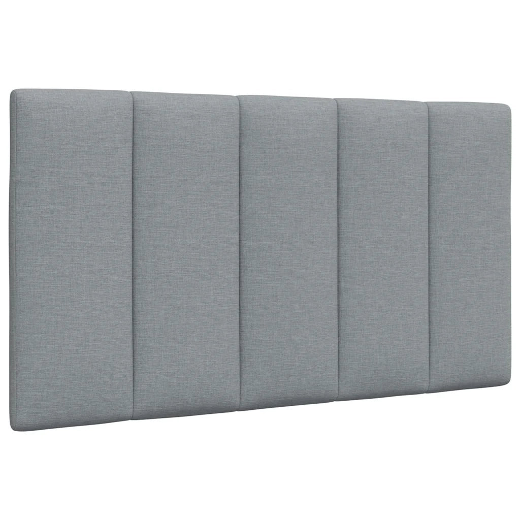 Cuscino Testiera Hanko Grigio Chiaro 80 cm in Tessuto 4019135