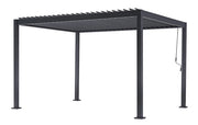 Pergola Texas Greenwood 3x4 Colore: Antracite
