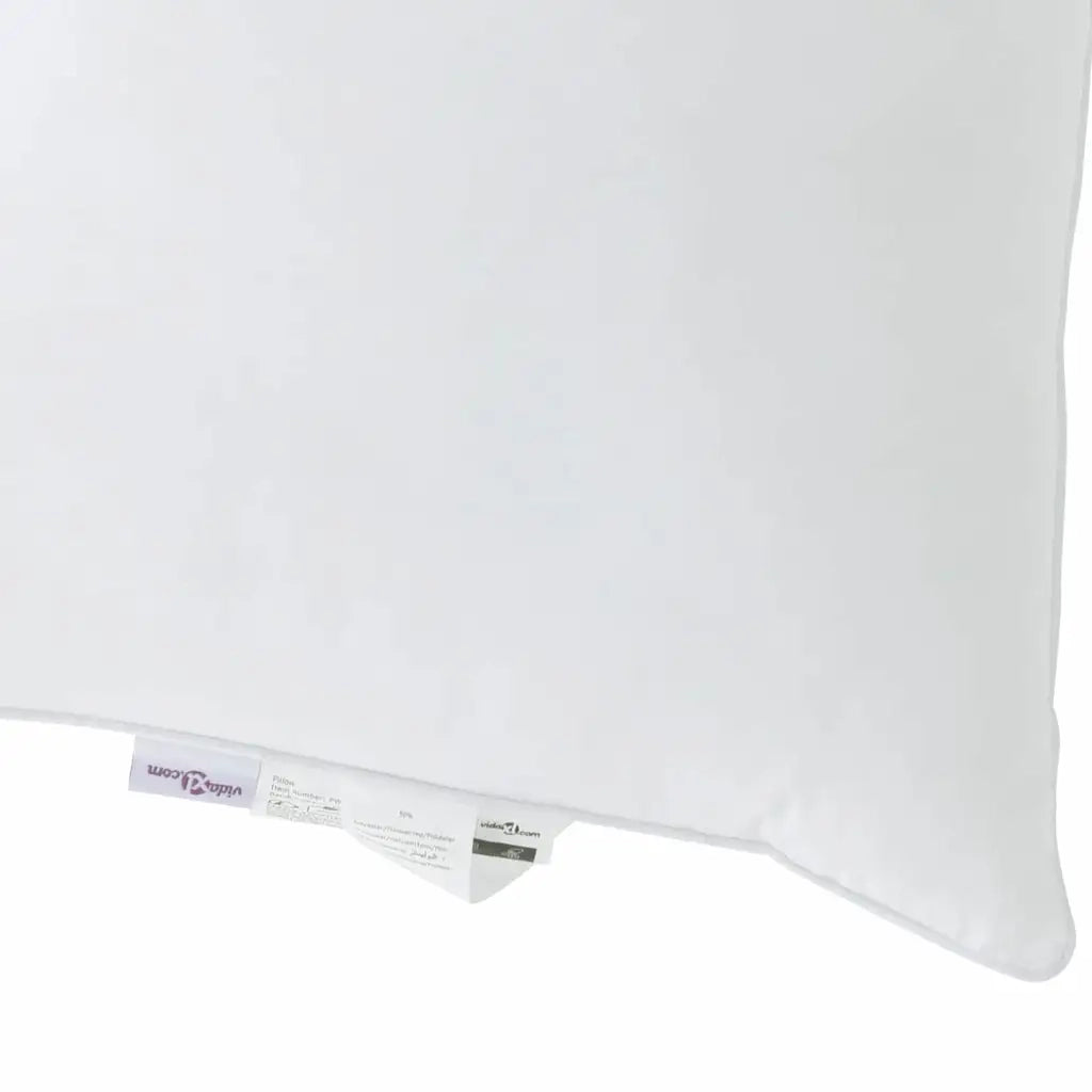 Cuscino con cuscino Bianco 81 x 81 x 40 cm Cotone e Poliestere 42007799