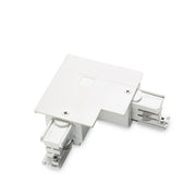 Kit Connettore Da Incasso Sinistro On-Off Link Alluminio Bianco