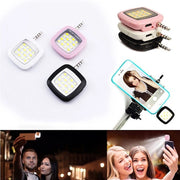 Trade Shop - Flash Portatile 16 Led Light Selfie Luce Fotocamera Android Ios Smartphone -